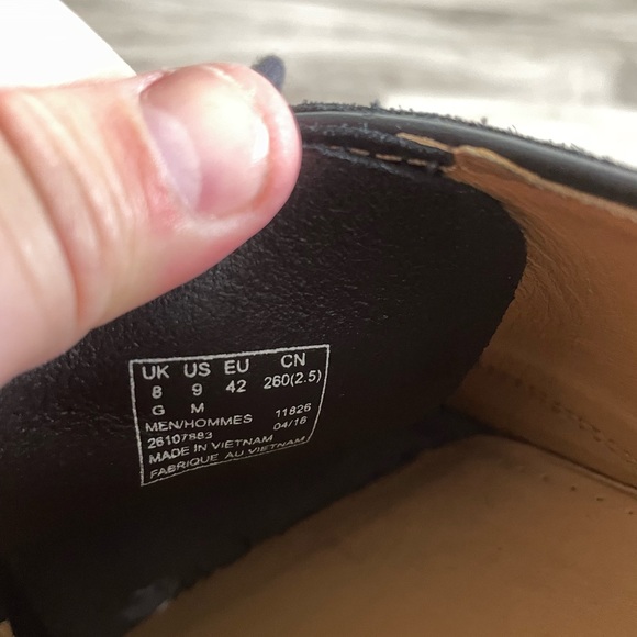 Clarks London suede shoes - Picture 3 of 4